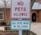 No Pets