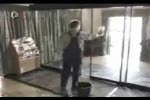 Automatic door clean