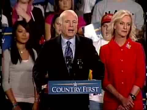 McCain Speech Blooper