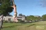 Tight rope back flip